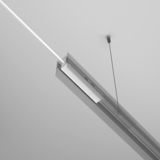 Ввод питания Exility белый 4