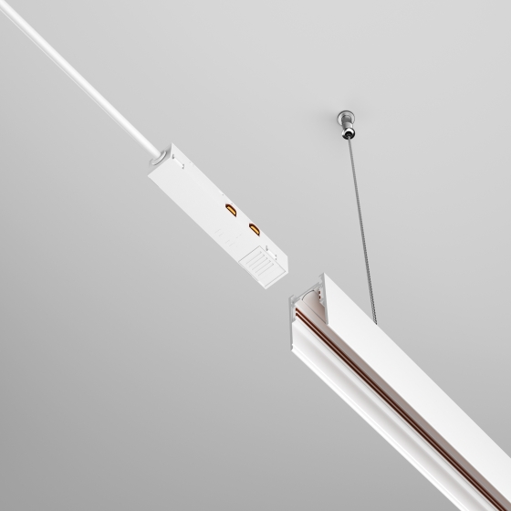 Ввод питания Exility белый 3