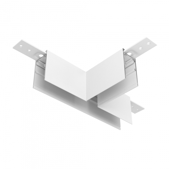 Коннектор Т-образный Exility накладной белый 1