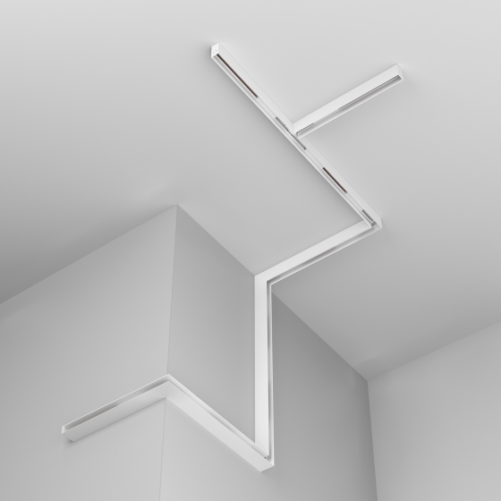 Комплектующие для трековой системы Exility белые 7