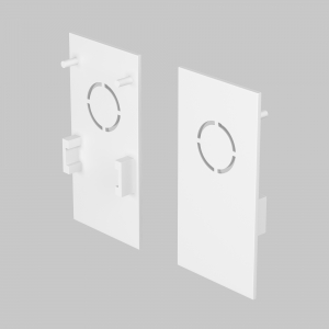 Комплектующие для трековой системы Exility белые