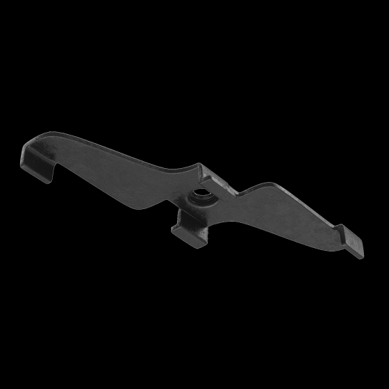 Фиксатор для накладного монтажа Exility черный, 2шт 5