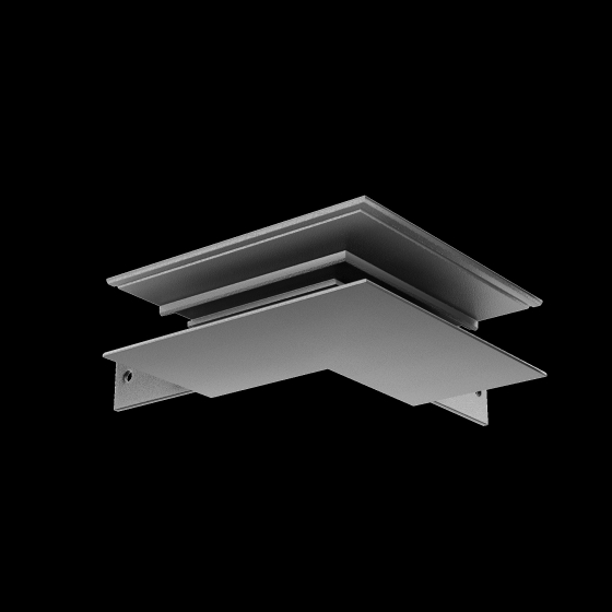 Коннектор внешний Exility накладной черный 6