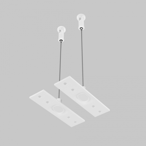 Подвес тросовый Exility белый 80x22 см 6