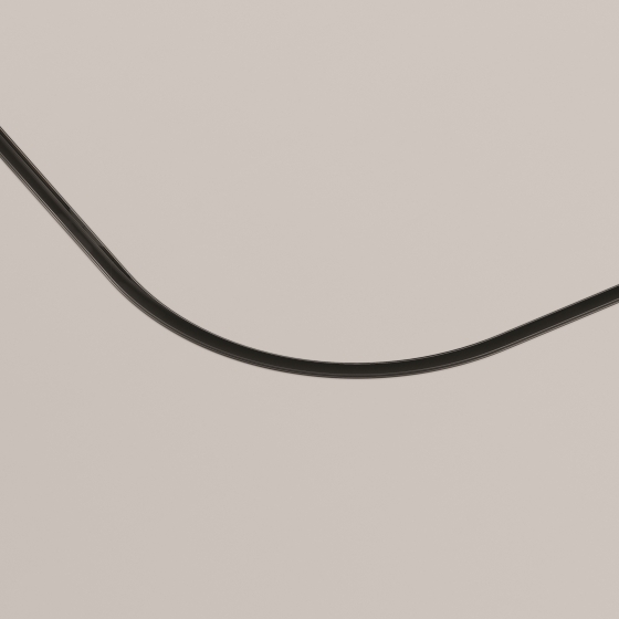 Коннектор радиусный Exility черный 457 мм 2