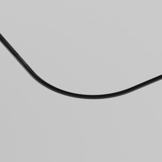 Коннектор радиусный Exility черный 457 мм 7