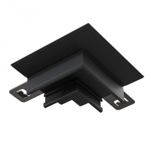 Коннектор угловой встраиваемый Basity черный