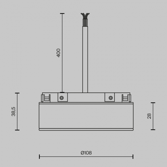Блок питания Basity черный 100Вт 5
