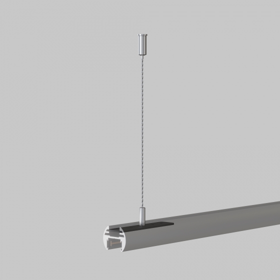 Комплектующие трековой системы BASITY черные 4