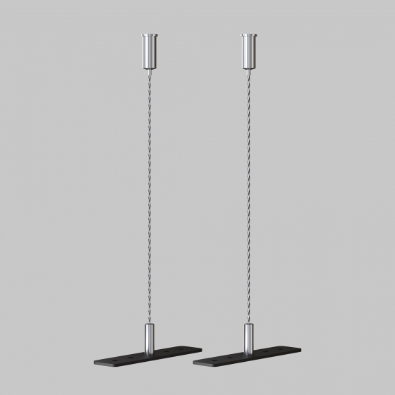 Комплектующие трековой системы BASITY черные 6