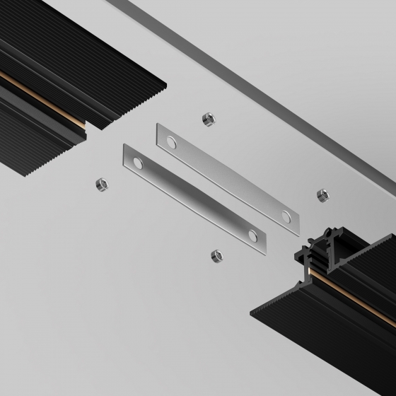 Коннектор прямой для шинопровода Levity, 2шт 4