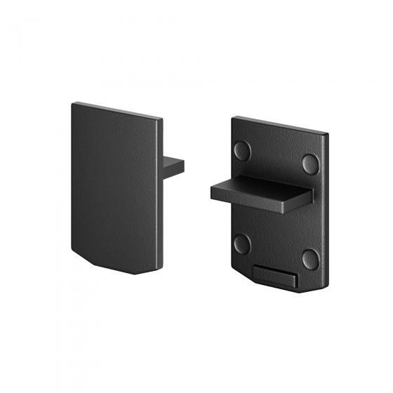 Заглушка для шинопровода Levity черная 1