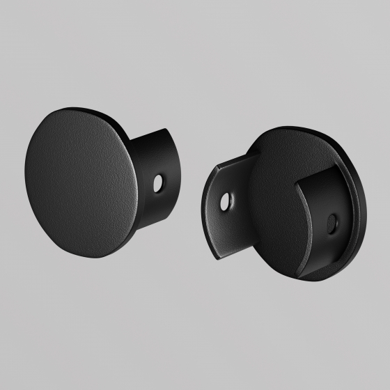 Заглушка для трековой системы LEVITY черная 2