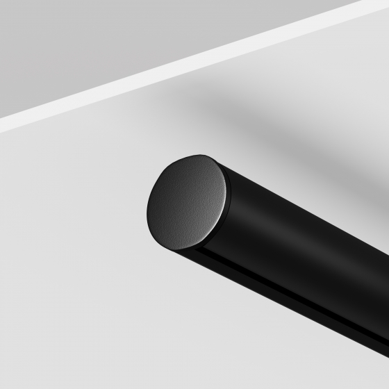 Заглушка для трековой системы LEVITY черная 3