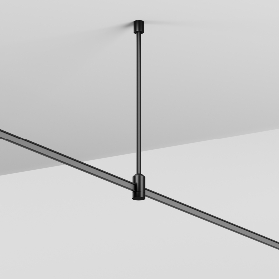 Крепление потолочное FLEXITY черное 340 мм 5