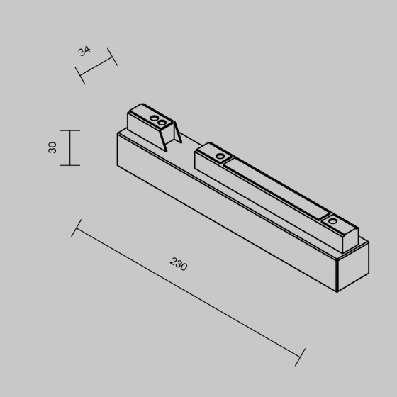 Блок питания Gravity белый 48В, 200Вт 2