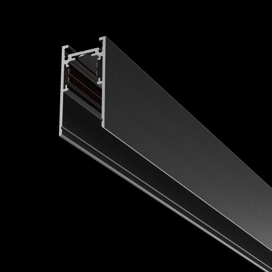 Шинопровод накладной/подвесной черный 3м 5