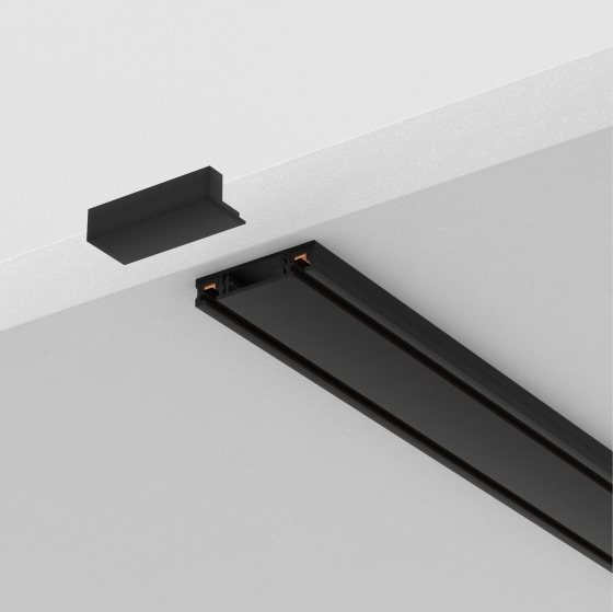 Шинопровод накладной Radity черный 1 м 4