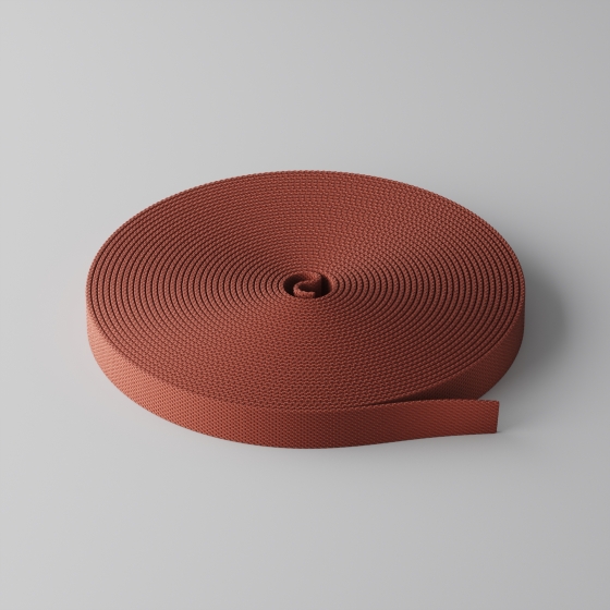 Токопроводящая текстильная лента Parity красная 2