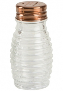 Ёмкость для соли или перца Shaker Glass with Copper 5X5X9 CM