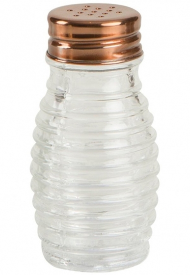 Ёмкость для соли или перца Shaker Glass with Copper 5X5X9 CM 1