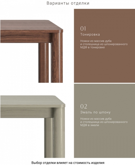 Обеденный стол Bergen 200X100X75 CM 5