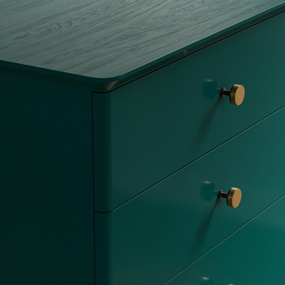 Высокий комод Crystal 66X50X101 CM 3