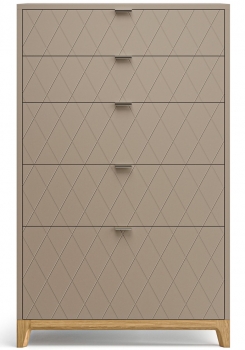 Высокий комод Case 76X45X122 CM