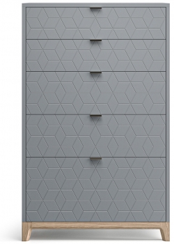 Высокий комод Case 76X45X122 CM