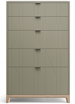 Высокий комод Case 76X45X122 CM