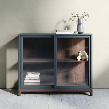 Низкая витрина Case 121X45X100 CM