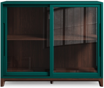 Низкая витрина Case 121X45X100 CM