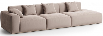 Диван с лаундж модулем Saga 315X105X76 CM
