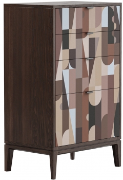 Высокий комод Timeless Factura 67X45X110 CM