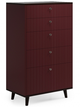 Высокий комод Twin 76X45X126 CM