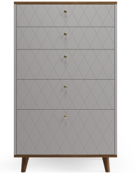 Высокий комод Twin 76X45X126 CM