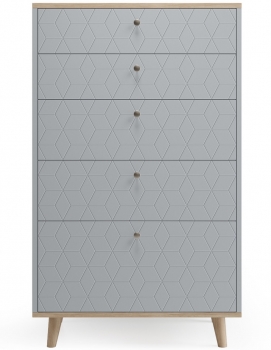 Высокий комод Twin 76X45X126 CM