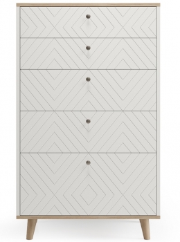 Высокий комод Twin 76X45X126 CM