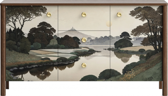 Комод Inspire Bergen 145X43X80 CM 2