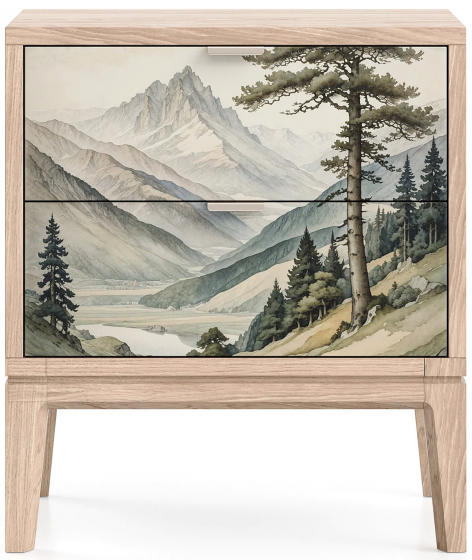 Прикроватная тумба Timeless 49X44X55 CM 2