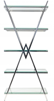 Стеллаж Trin Silver 80X43X180 CM