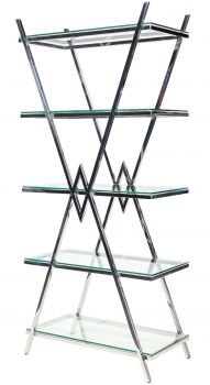 Стеллаж Trin Silver 80X43X180 CM