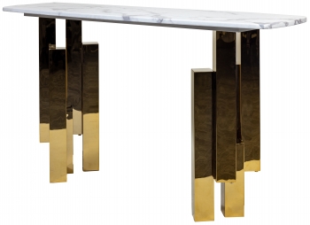 Консоль Round Gold 150X45X79 CM