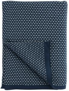 Плед из хлопка фактурной вязки Essential 130X180 CM