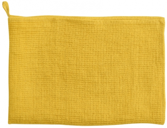 Кухонное полотенце из льна Essential 47X70 CM горчичного цвета 2