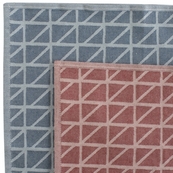 Кухонное полотенце Twist 70X45 CM бордового цвета 5
