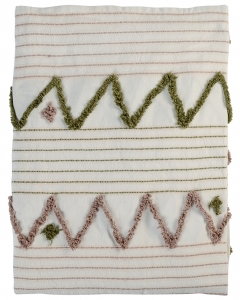 Покрывало из хлопка с бахромой Ethnic 230X250 CM