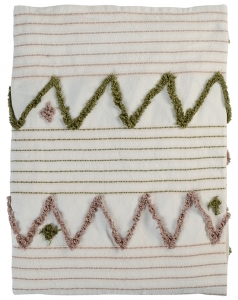 Покрывало из хлопка с бахромой Ethnic 180X250 CM