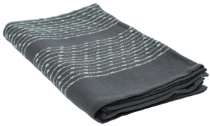 Покрывало из хлопка Ethnic 180X250 CM серого цвета