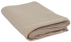 Покрывало из хлопка Ethnic 230X250 CM бежевого цвета